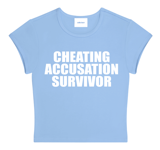 Cheating Accusation Survivor Baby Tee